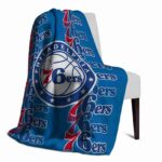 philadelphia 76ers fan pride blue blanket best selling