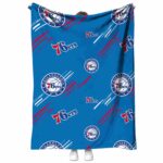 philadelphia 76ers fan spirit blue blanket best selling