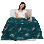 philadelphia eagles diehard fans green blanket latest model