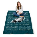 philadelphia eagles fan pride green blanket high quality