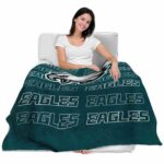 philadelphia eagles fan pride green blanket latest model