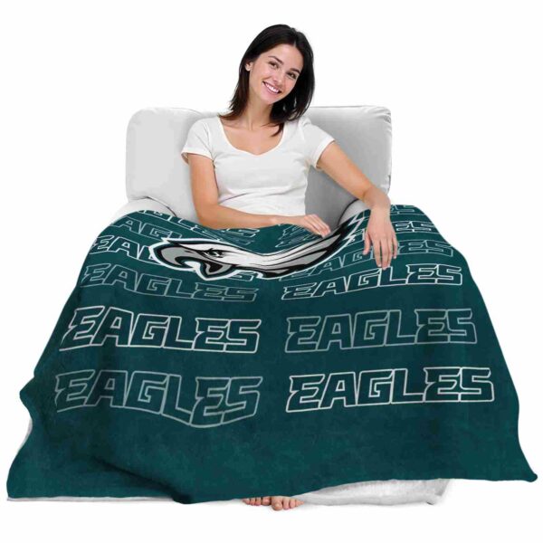 philadelphia eagles fan pride green blanket latest model