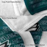 philadelphia eagles fan pride green blanket premium grade