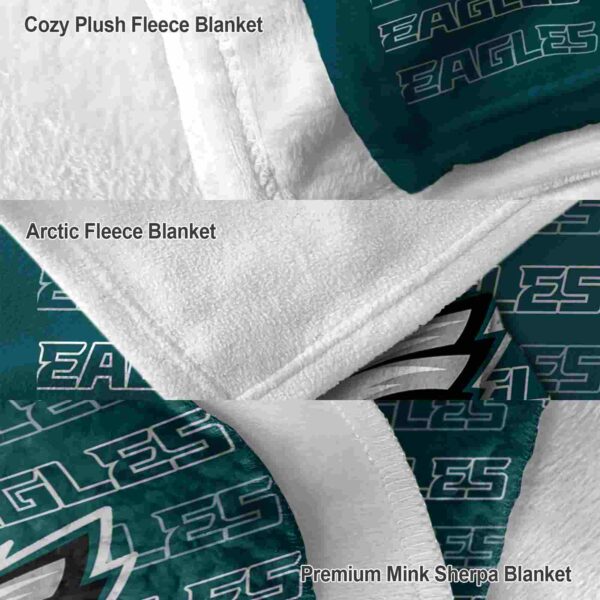 philadelphia eagles fan pride green blanket premium grade