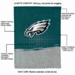 philadelphia eagles gradient dots green blanket new arrival