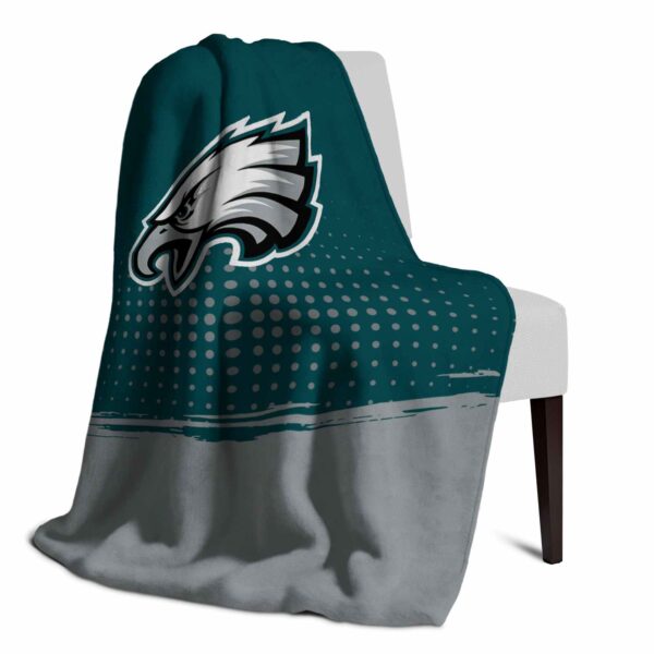 philadelphia eagles gradient dots green blanket top rated