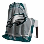 philadelphia eagles splatter effect green blanket top rated