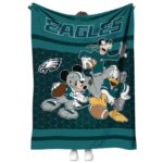 philadelphia eagles three musketeers green blanket best selling