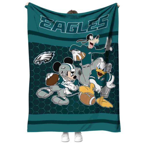 philadelphia eagles three musketeers green blanket best selling