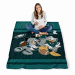 philadelphia eagles three musketeers green blanket best selling