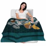 philadelphia eagles three musketeers green blanket best selling