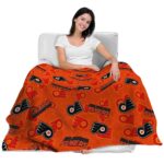 philadelphia flyers diehard fans orange blanket best selling
