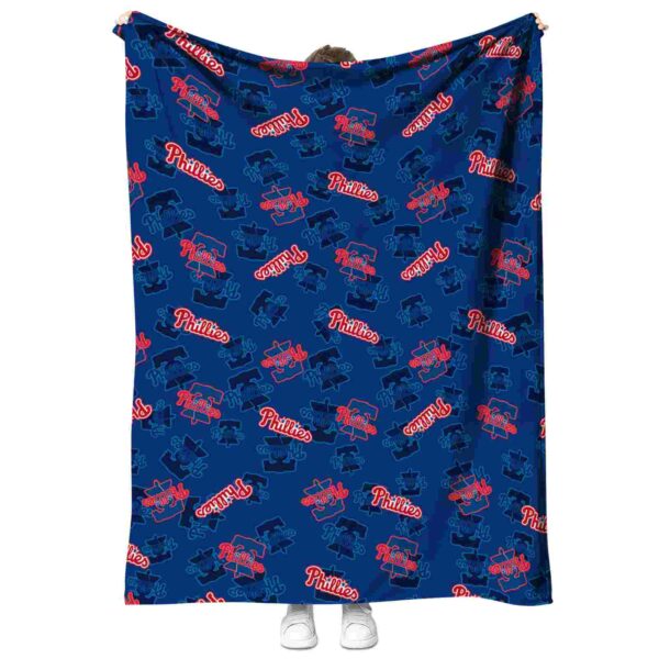 philadelphia phillies diehard fans blue blanket best selling