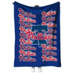 philadelphia phillies fan pride blue blanket best selling