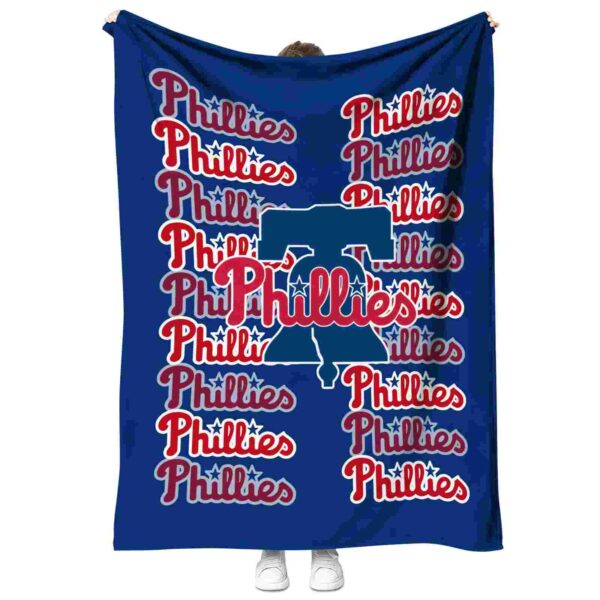 philadelphia phillies fan pride blue blanket best selling