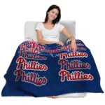 philadelphia phillies fan pride blue blanket latest model