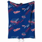 philadelphia phillies fan spirit blue blanket best selling