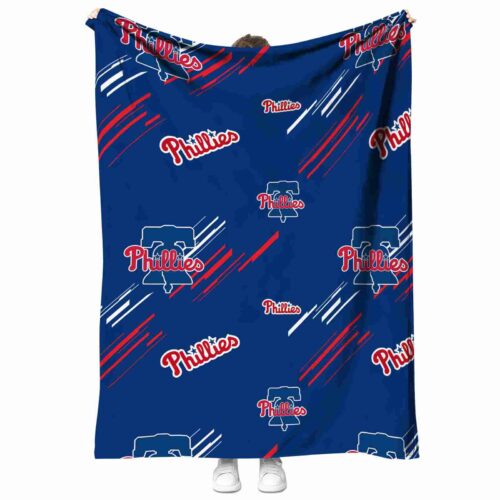 philadelphia phillies fan spirit blue blanket best selling