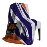 phoenix suns brushstrokes purple white blanket top rated
