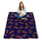 phoenix suns diehard fans purple blanket best selling
