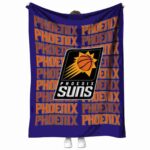 phoenix suns fan pride purple blanket best selling