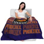 phoenix suns fan pride purple blanket best selling