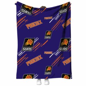 phoenix suns fan spirit purple blanket best selling