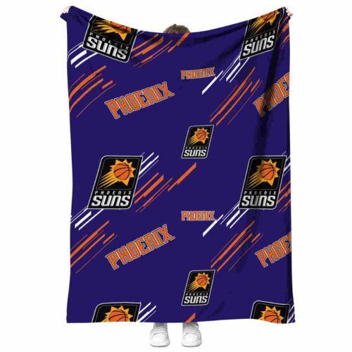 phoenix suns fan spirit purple blanket best selling