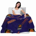 phoenix suns fan spirit purple blanket latest model