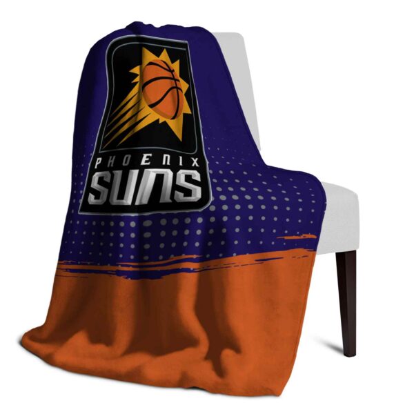 phoenix suns gradient dots purple blanket top rated