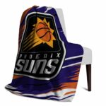 phoenix suns paint streaks purple white blanket top rated