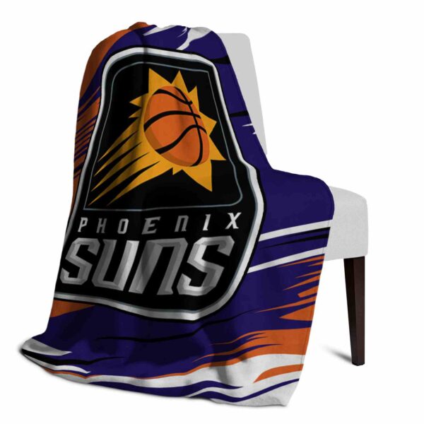 phoenix suns paint streaks purple white blanket top rated