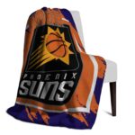 phoenix suns splatter effect purple blanket top rated