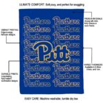 pittsburgh panthers fan pride royal blue blanket new arrival