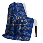 pittsburgh panthers fan pride royal blue blanket top rated