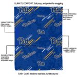 pittsburgh panthers fan spirit royal blue blanket new arrival