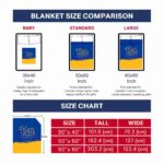 pittsburgh panthers gradient dots royal blue blanket best selling