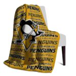 pittsburgh penguins fan pride yellow blanket top rated