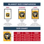 pittsburgh penguins splatter effect yellow blanket best selling
