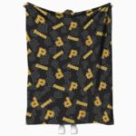 pittsburgh pirates diehard fans black blanket best selling