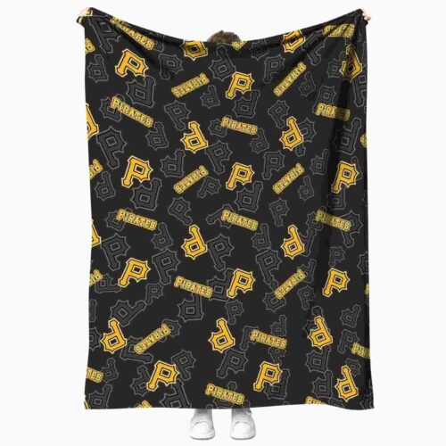 pittsburgh pirates diehard fans black blanket best selling