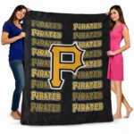 pittsburgh pirates fan pride black blanket fashion forward