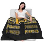 pittsburgh pirates fan pride black blanket latest model
