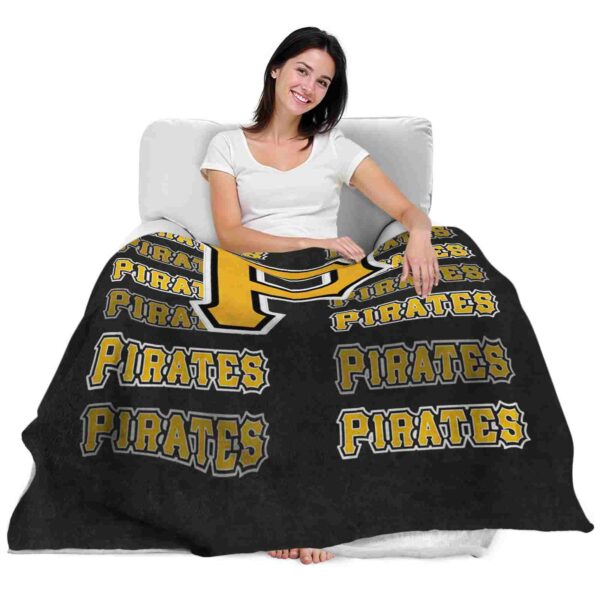 pittsburgh pirates fan pride black blanket latest model