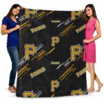 pittsburgh pirates fan spirit black blanket fashion forward