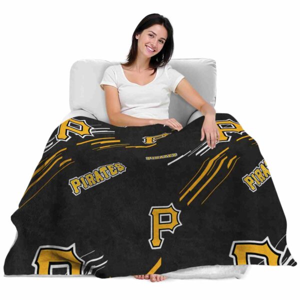 pittsburgh pirates fan spirit black blanket latest model