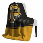 pittsburgh pirates gradient dots black blanket top rated