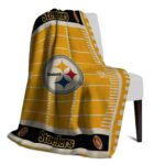 pittsburgh steelers football field gold blanket top rated