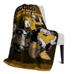 pittsburgh steelers three musketeers gold blanket top rated