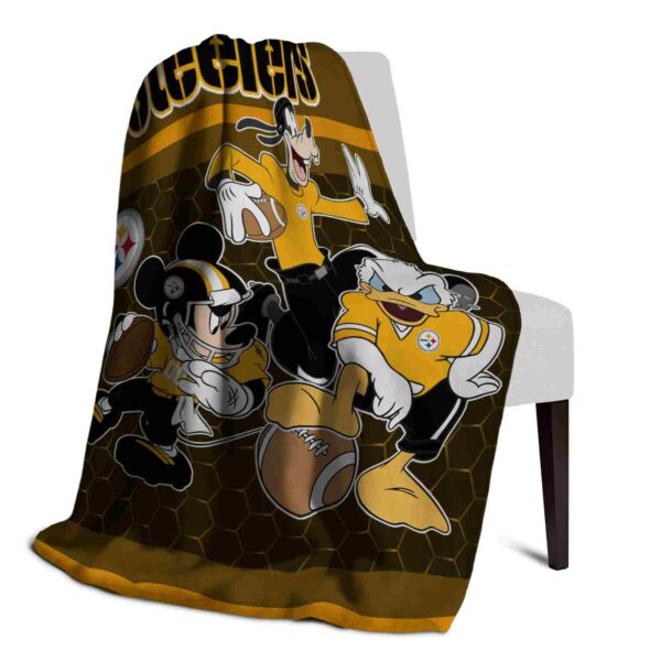 pittsburgh steelers three musketeers gold blanket top rated
